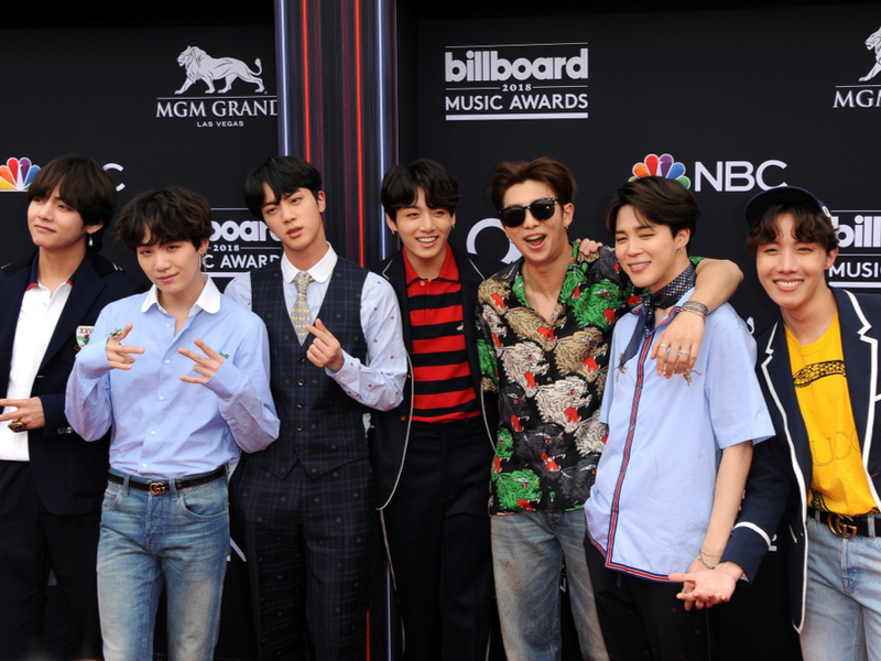 BTS também é sucesso na internet 